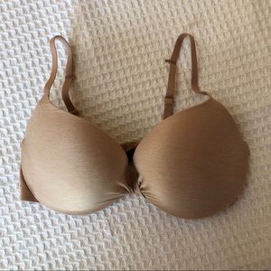 Beige La Senza Push-Up Bra | 36DD